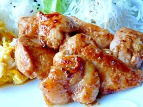 しょうゆ麹で簡単! やわらかチキンソテー☆